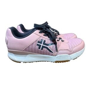 Kuru Footwear Quantum Pink Gray Trainer Tennis Shoes Athletic Women's Size 6